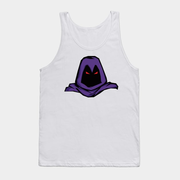 Hooded Evil Tank Top by PsychicCat